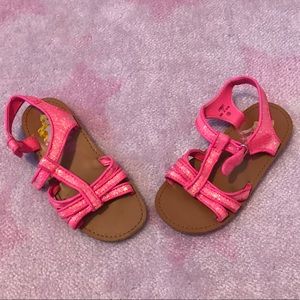 Hot Pink Aurora Sleeping Beauty Sandals